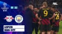 Leipzig 1-1 Manchester City : l'image rare de Guardiola qui rassemble ses joueurs dès la fin du match