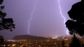 Treize départements ont été placés en vigilance orange aux orages violents. Photo d'illustration