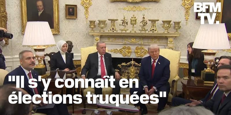 Donald Trump affirme que Recep Tayyip Erdogan s'y connaît "mieux que personne" en "élections truquées"