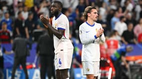 Dayot Upamecano et Antoine Griezmann à l'Euro 2024