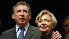 François Bayrou et Anne-Marie Comparini le 6 juin 2007.