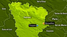Trappes, dans les Yvelines, où a eu lieu l'agression.