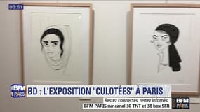 Sortir à Paris: Les "Culotées" de Pénélope Bagieu à la Galerie du 10e arrondissement