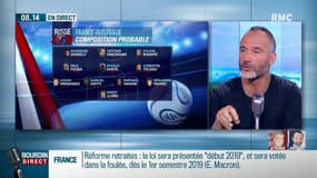 "Hernandez et Pavard ont fait de bons matchs, Tolisso pour moi est un taulier de l'équipe de France et Dembélé ce sera intéressant de le voir face à une équipe regroupée"