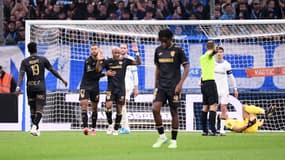 André Ayew buteur face à l'OM, le 5 janvier 2025.