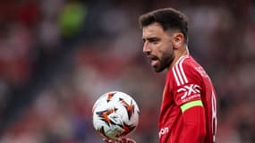 Bruno Fernandes avec Manchester United le 21/05/2025