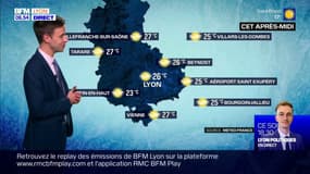 Météo Rhône: un ciel légèrement voilé ce jeudi, jusqu'à 26°C à Lyon