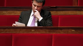 Manuel Valls, en décembre 2010, à l'Assemblée nationale.
