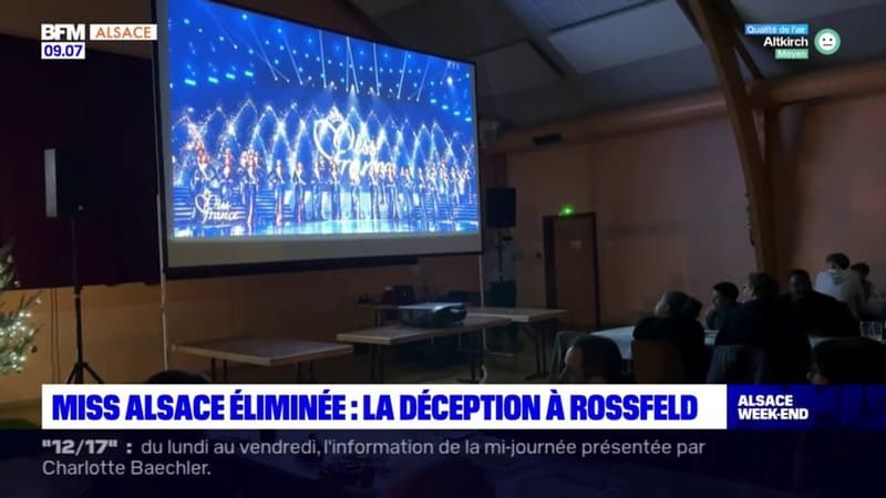 Miss France 2024: la déception à Rossfeld après l'élimination de Miss Alsace