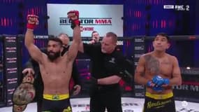 Patricio "Pitbull" Freire a battu Emmanuel Sanchez lors du Bellator 255