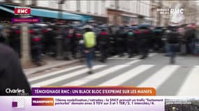 Témoignage RMC: un Black-Block s'exprime sur les manifs