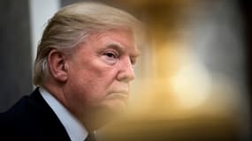 Le président américain Donald Trump, le 19 octobre 2017 à Washington DC.