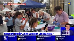 Embrun: concours d'épluchage à la fête de la pomme de terre