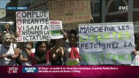 Anti-pass sanitaire: comment font les manifestants pour se mobiliser en plein été ?