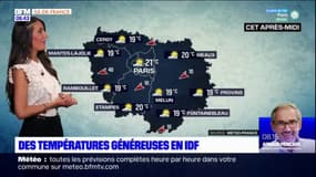 Météo Paris-Île-de-France: un très beau vendredi, jusqu'à 21°C attendus à Paris