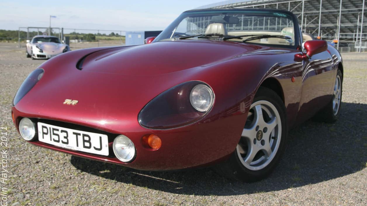 La Griffith, l'un des modèles les plus célèbres de la marque TVR. La Griffith, l'un des modèles les plus célèbres de la marque TVR.