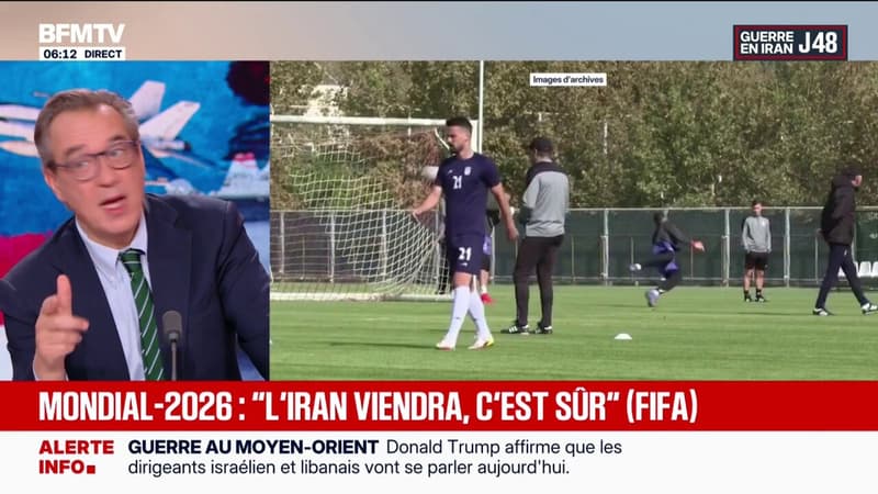 Coupe du monde 2026 : Gianni Infantino assure que l’équipe d’Iran sera présente