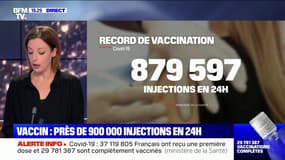 879 597 doses de vaccin ont été injectées ce vendredi, un record