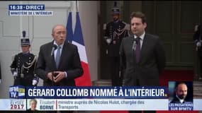 Gérard Collomb, nouveau ministre de l'Intérieur: "Faire en sorte que l'insécurité puisse reculer"