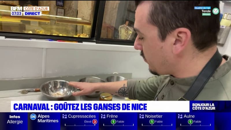 Carnaval de Nice: les secrets de fabrication des ganses du chef pâtissier Marc Payeur