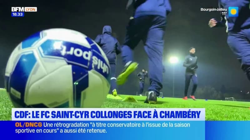 Coupe de France: le FC Saint-Cyr Collonges au Mont d'Or affronte Chambéry ce dimanche