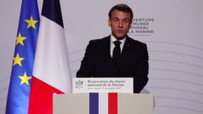 Emmanuel Macron veut que le musée national de la Marine soit "un lieu de pédagogie, de rencontre et de rayonnement"