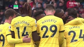 Antonio Rüdiger mord Reece James lors de Leicester-Chelsea, le 20 novembre 2021