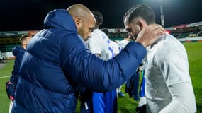 Thierry HENRY et Rayan CHERKI le 17/11/2023