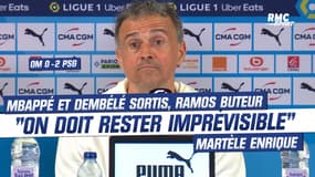 OM 0-2 PSG : Mbappé et Dembélé remplacés, Ramos buteur… « On doit rester imprévisible » se réjouit Enrique