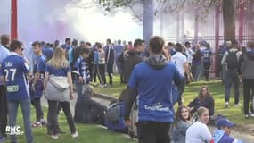 Coupe de la Ligue : les supporters strasbourgeois ont investi Lille