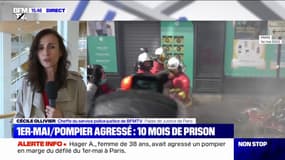 1er Mai: le tribunal condamne l'agresseuse du pompier à 10 mois de prison ferme