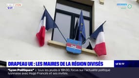 Rhône: les mairies divisées sur l'installation du drapeau européen