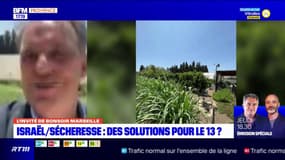 Renaud Muselier, président de la région Provence-Alpes-Côte d'Azur, en déplacement en Israël pour parler de la sécheresse