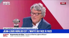 "Il ne faut pas gâcher la crise, on est au fond de la piscine", souligne Jean-Louis Borloo