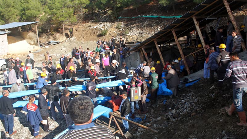 18 mineurs sont encore bloqués dans la mine.