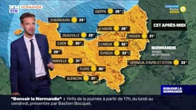 Météo Normandie: une journée de vendredi ensoleillée, 28°C au Havre et 31°C à Alençon