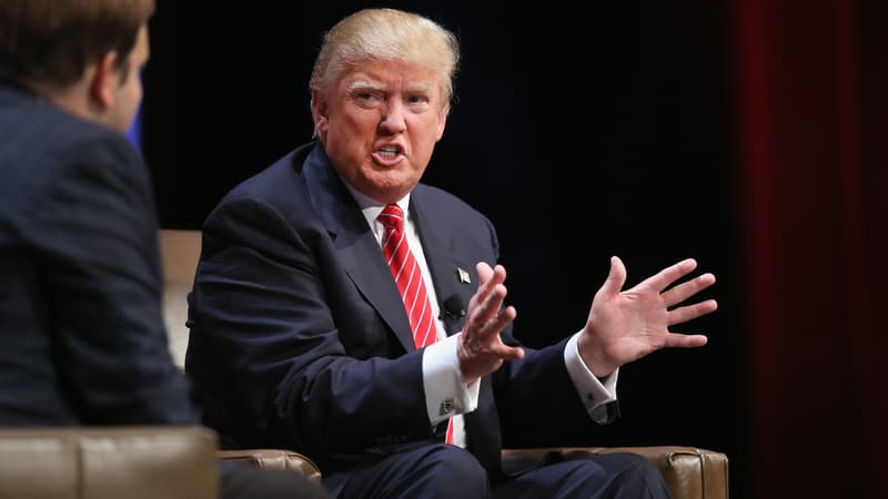 Le candidat aux primaires républicaines surmédiatisé, Donald Trump.