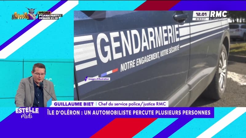 Île d'Oléron : un automobiliste percute plusieurs personnes