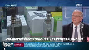 "La Ligue est favorable à la substitution du tabac par la cigarette électronique" déclare Axel Kahn, président de la Ligue contre le cancer