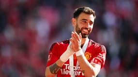 Le capitaine de Manchester United Bruno Fernandes