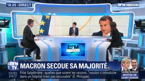 Emmanuel Macron secoue sa majorité