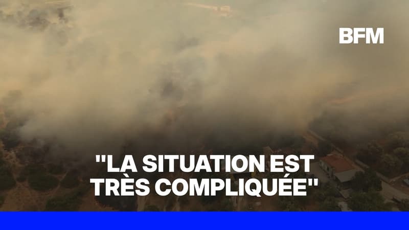 Incendies en Grèce: 12.000 hectares ravagés par les flammes en une semaine