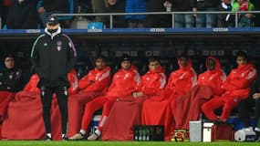 Thomas Tuchel devant son banc lors de Bochum-Bayern (3-2, Bundesliga), le 18 février 2024