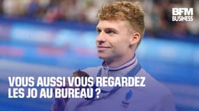  Vous aussi vous regardez les JO au bureau ?  
