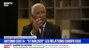 Conflit au Proche-Orient: "Ce à quoi on assiste à Gaza ou en Cisjordanie, c'est clairement une violation du droit international", souligne Antonio Costa, président du Conseil européen