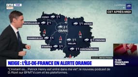 Météo Paris-Ile de France du 16 janvier: L'Ile-de-France en vigilance orange neige et verglas