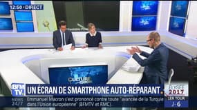 Bientôt des écrans de smartphones auto-réparants