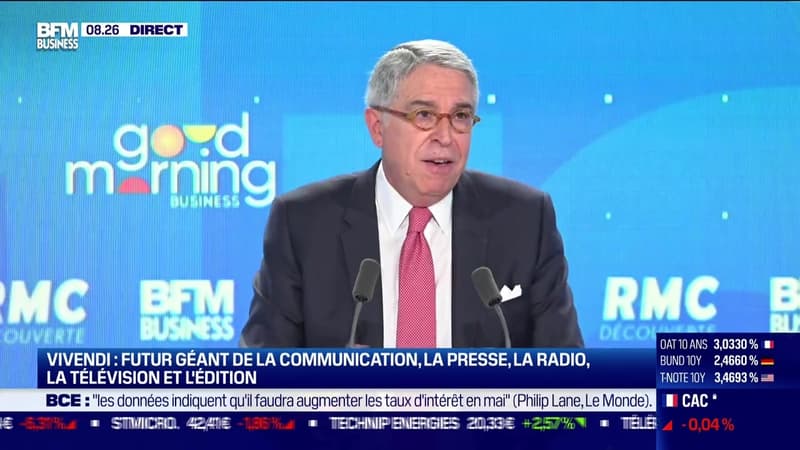 Arnaud de Puyfontaine (Vivendi) : Rachat de Lagardère, internationalisation, télécoms, quelle stratégie pour Vivendi ? - 25/04