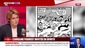 Caroline Fourest, sur la dessinatrice Coco menacée de mort: "Ce dessin dénonce la famine à Gaza"