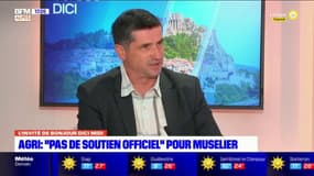 Agri: "pas de soutien officiel" pour Renaud Muselier